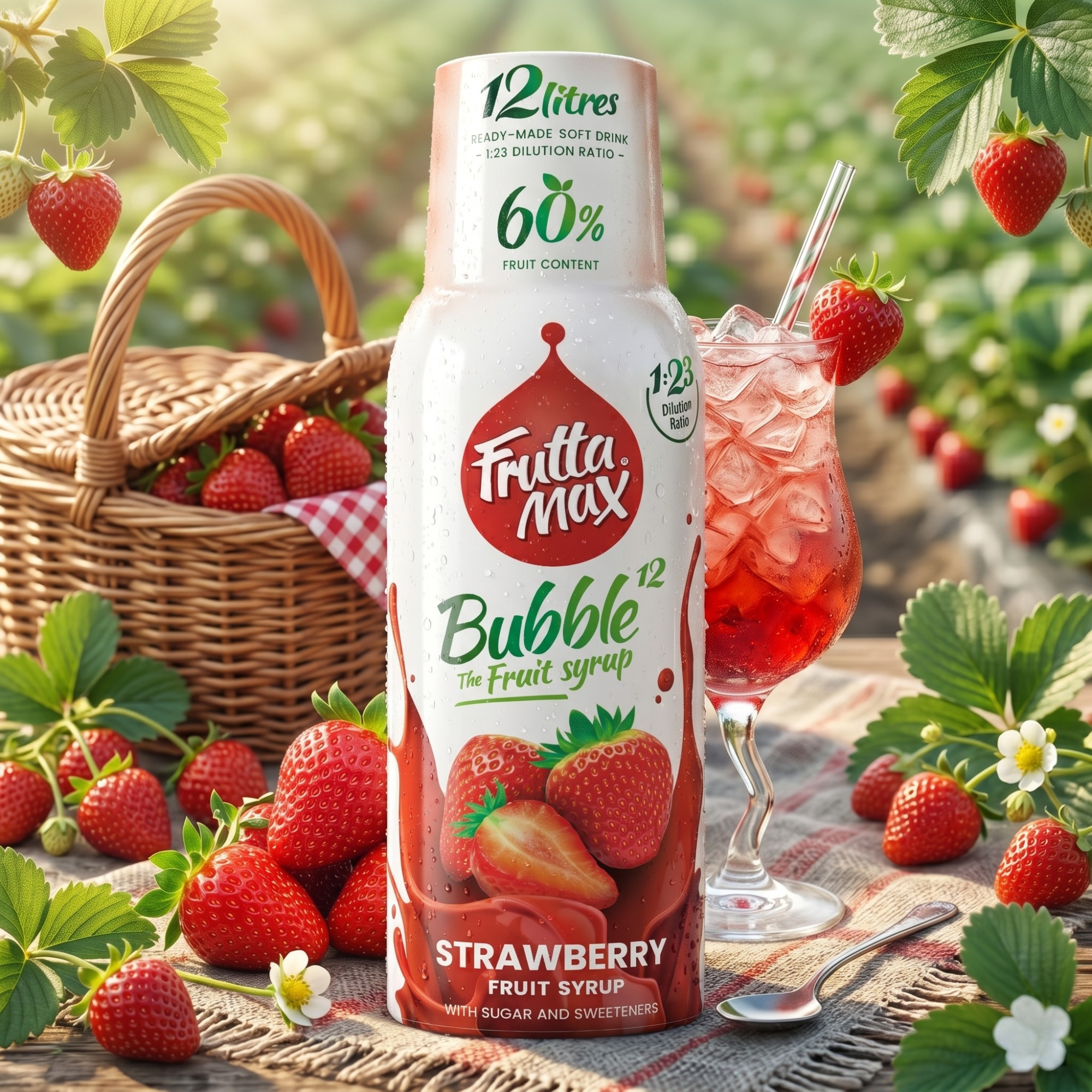 Fruttamax Strawberry Picnic 500ml