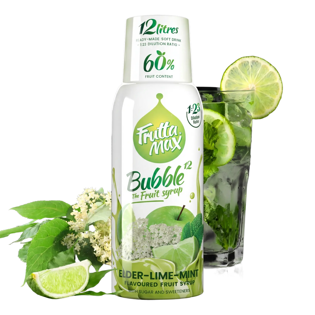 Sirop de soc, lime si mentă - 500 ml
