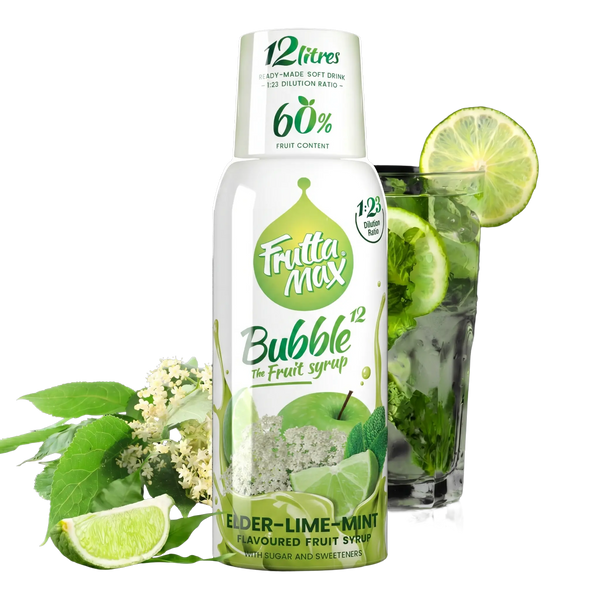Sirop de soc, lime si mentă - 500 ml