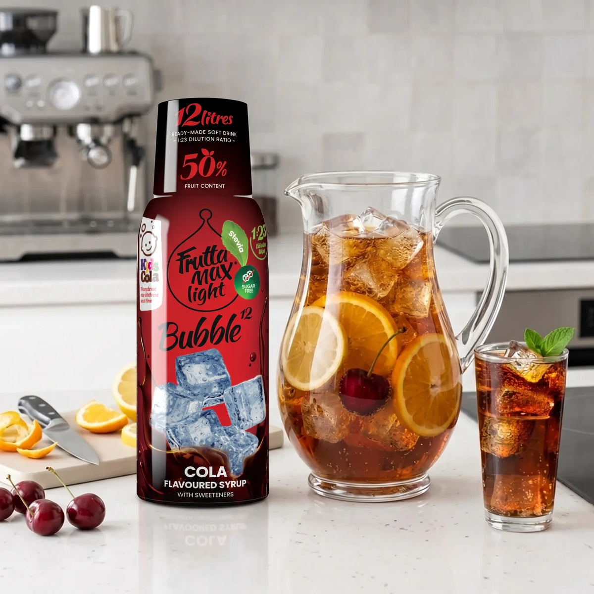 Sirop cu aromă de Cola Light Fără zahăr adăugat 500 ml Bucătărie 