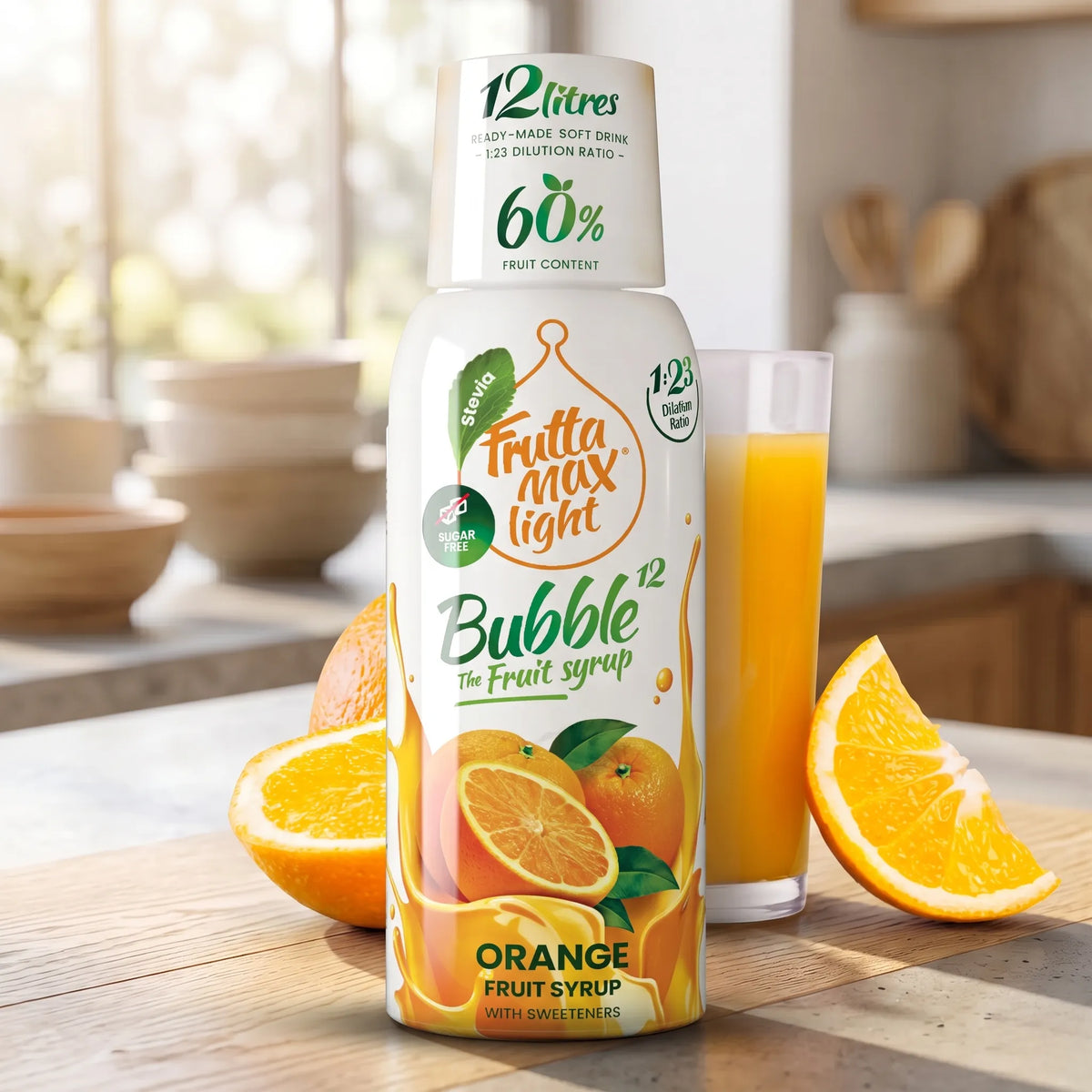 Sirop de portocale Light  Fără zahăr adăugat 500 ml Bucătărie