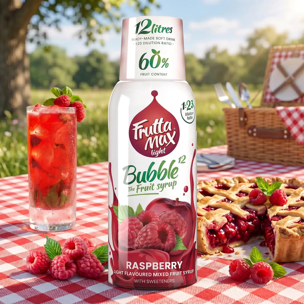 Sirop cu aromă de Zmeură Light Fără zahăr adăugat 500 ml Picnic