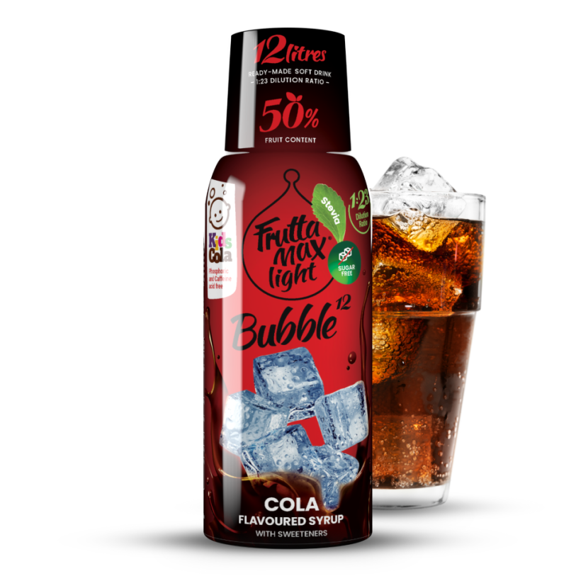 Sirop cu aromă de Cola - Light - Fără zahăr adăugat  - 500 ml
